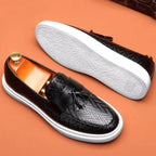 Mocasines de cuero genuino Bromlans