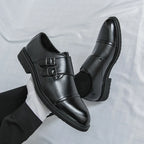Zapatos de cuero genuino Mansford