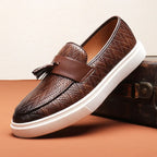 Mocasines de cuero genuino Bromlans
