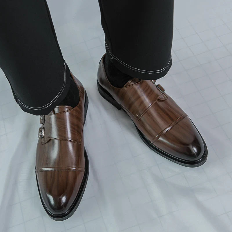 Zapatos de cuero genuino Mansford