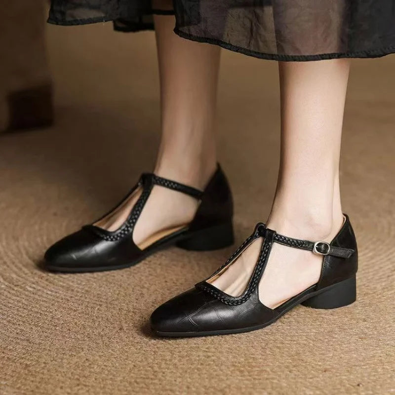Tacones trenzados Mariel