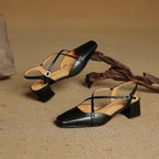 Tacones de cuero Marcello