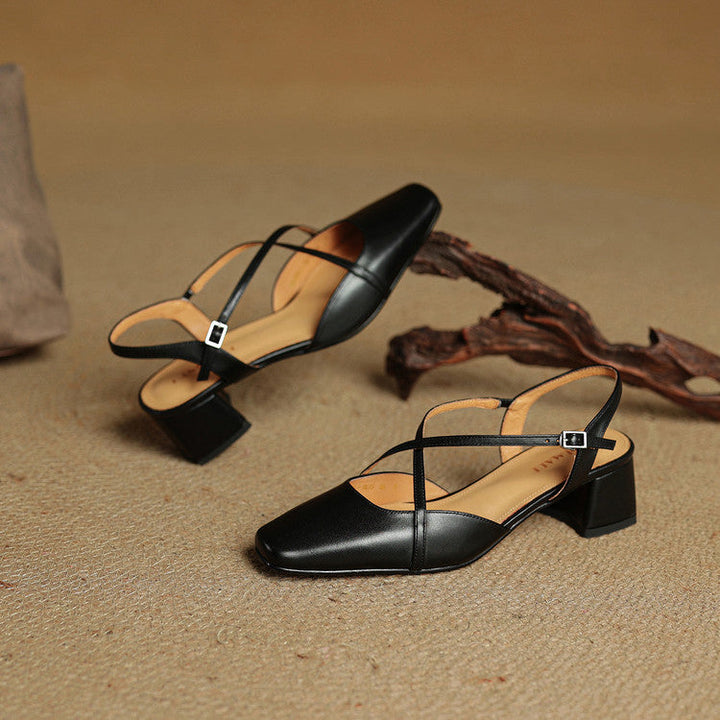 Marcello Leather Heels