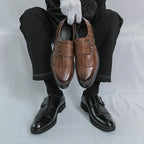 Zapatos de cuero genuino Mansford