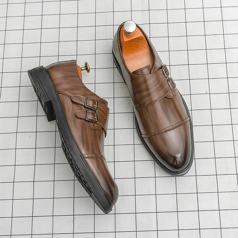 Zapatos de cuero genuino Mansford