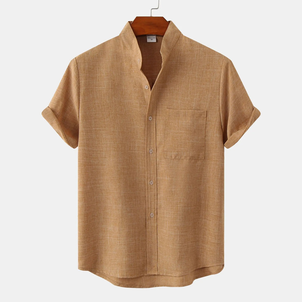 Camisa de lino Solrama