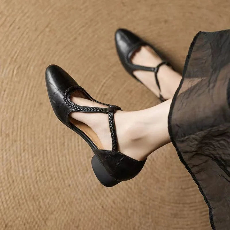 Tacones trenzados Mariel