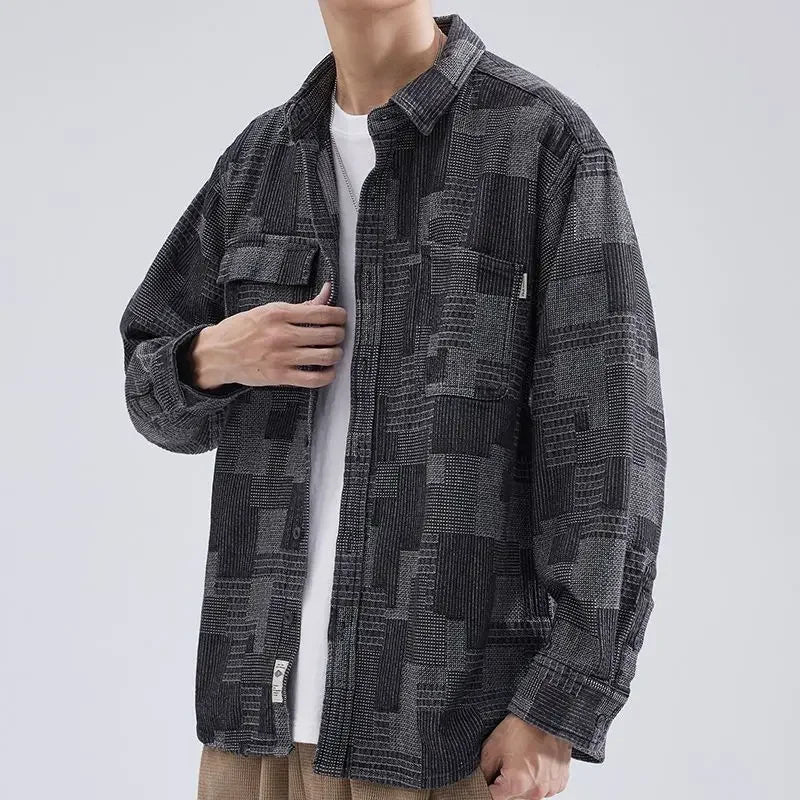Camisa de patchwork Henricks