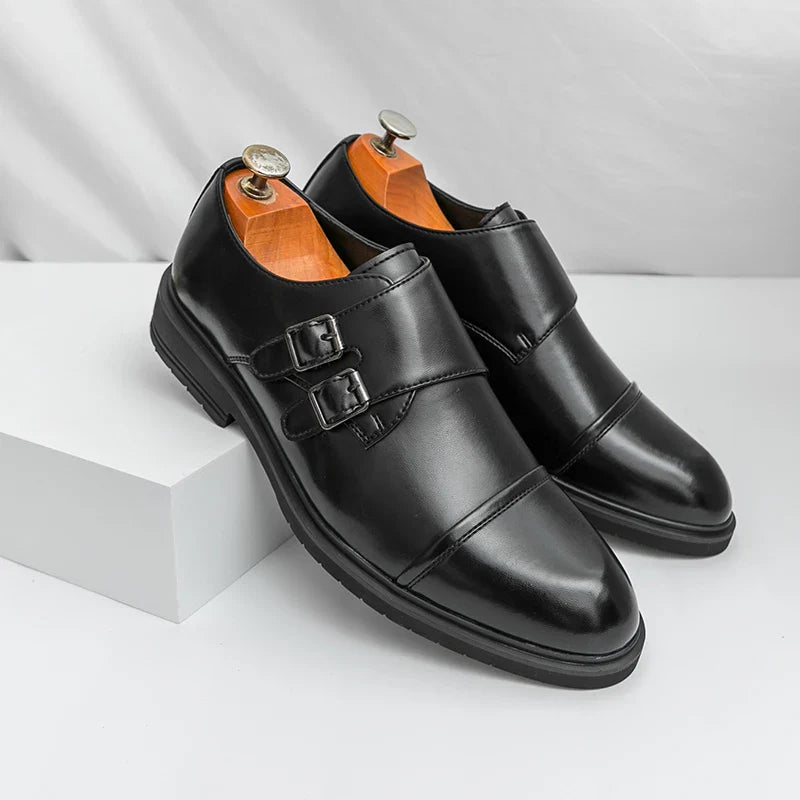Zapatos de cuero genuino Mansford