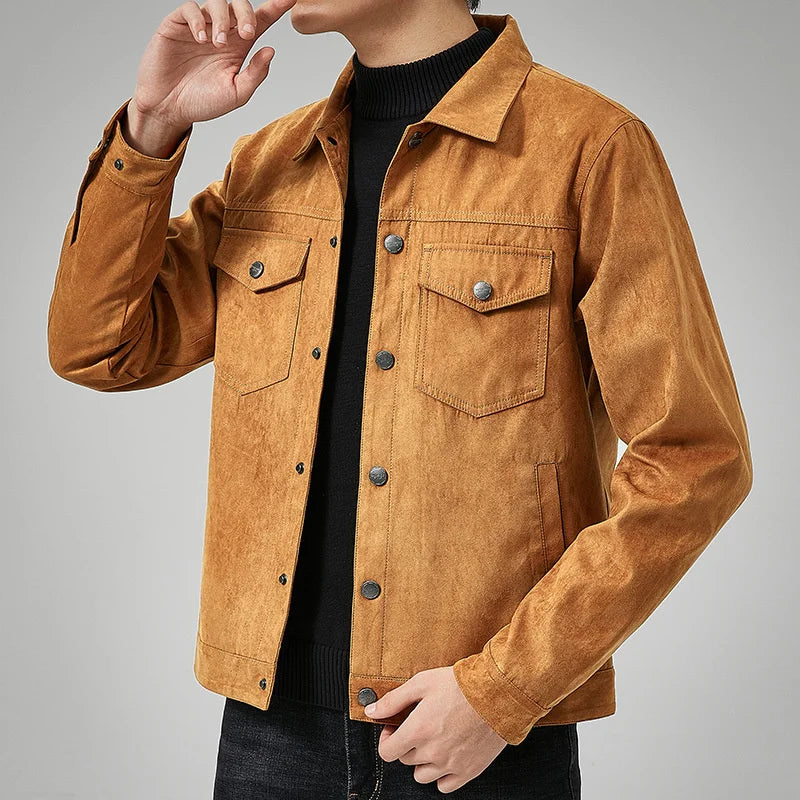 Chaqueta de ante Martin Lee