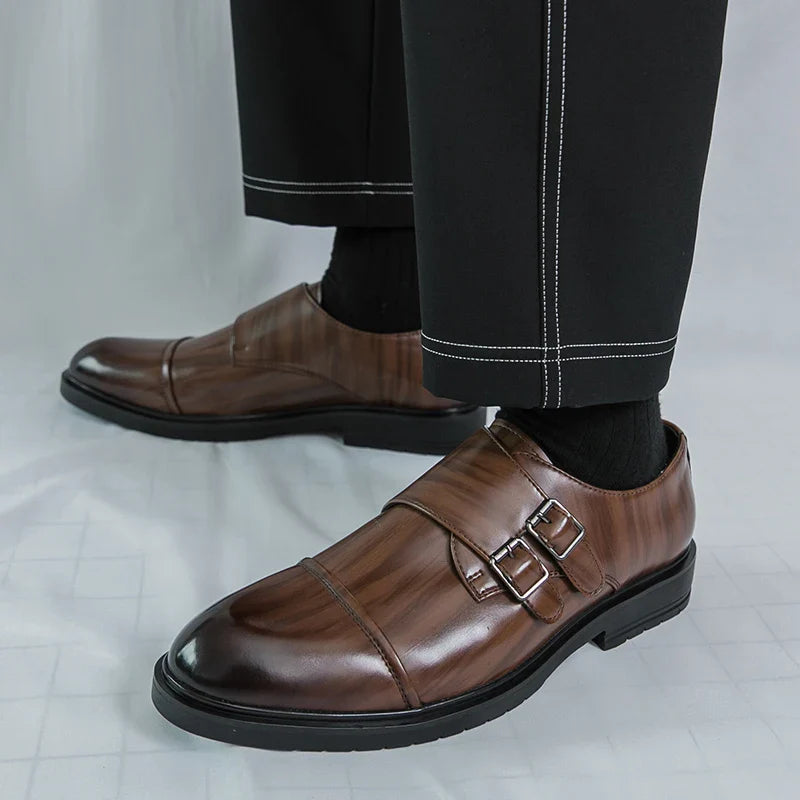 Zapatos de cuero genuino Mansford