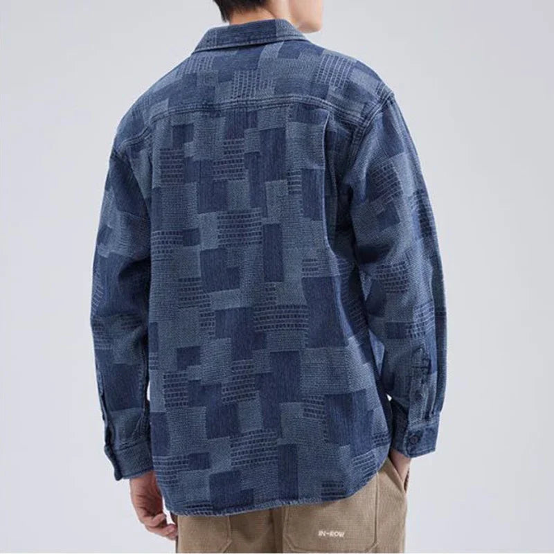 Camisa de patchwork Henricks