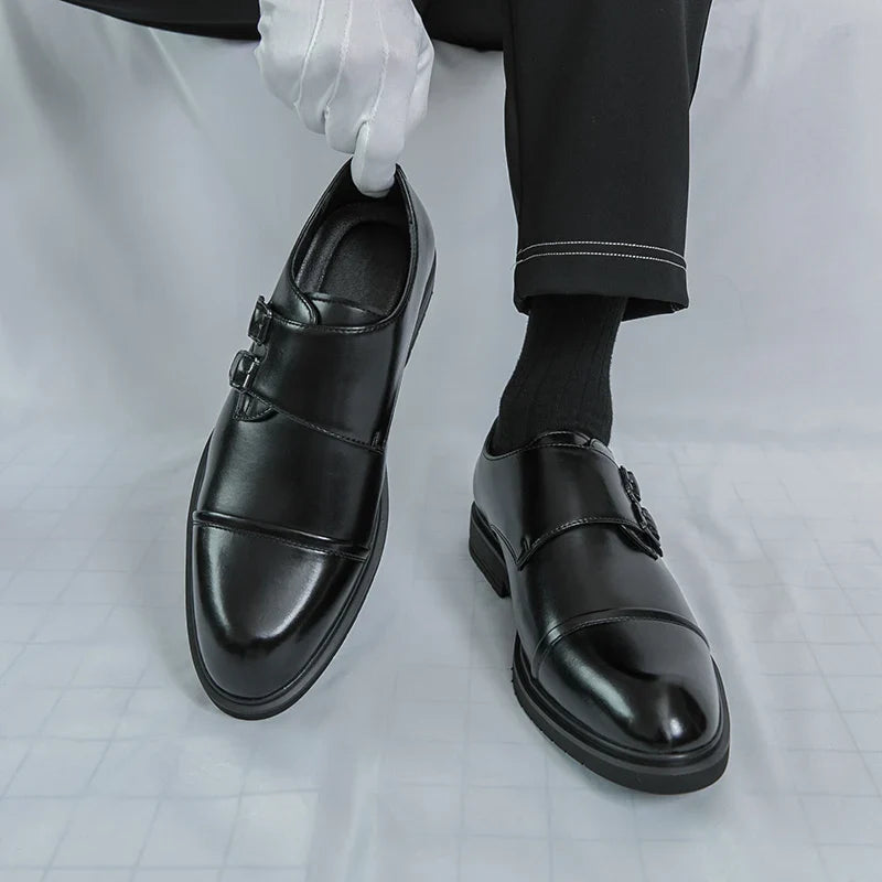 Zapatos de cuero genuino Mansford