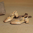 Tacones de cuero Marcello