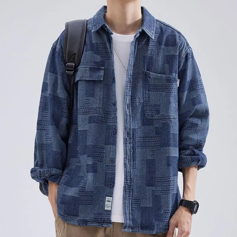 Camisa de patchwork Henricks