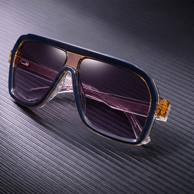 Certra Retro Sunglasses - Obsidian Fade - Sunglasses - Brondals - Image 1
