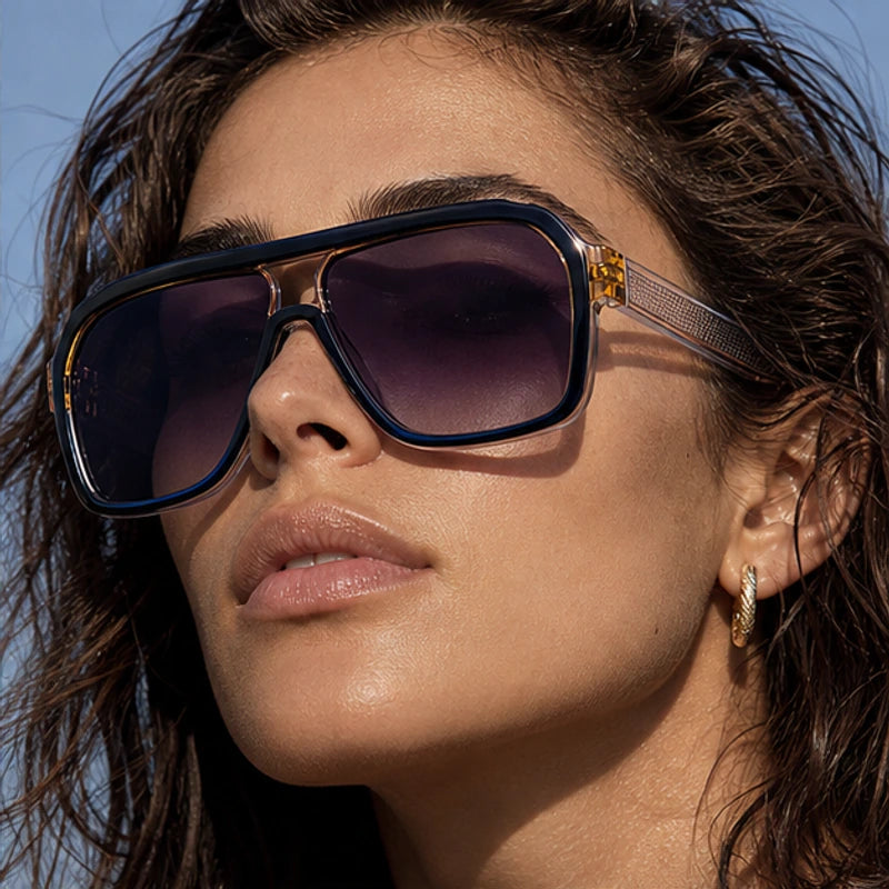 Certra Retro Sunglasses - Obsidian Fade - aviator style - Brondals - Image 7