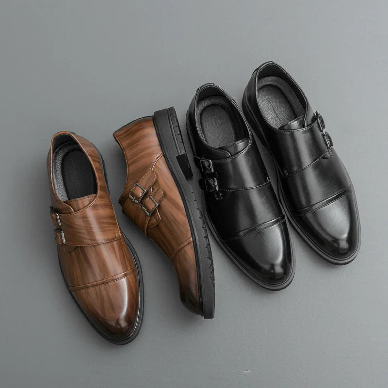 Zapatos de cuero genuino Mansford