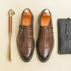 Zapatos de cuero genuino Mansford