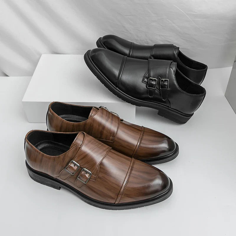 Zapatos de cuero genuino Mansford