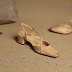 Tacones de cuero Marcello