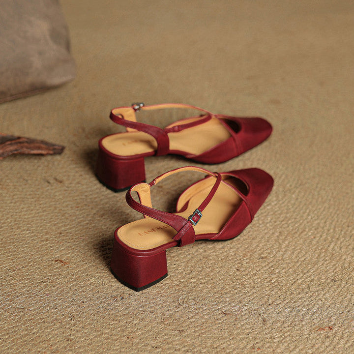 Marcello Leather Heels