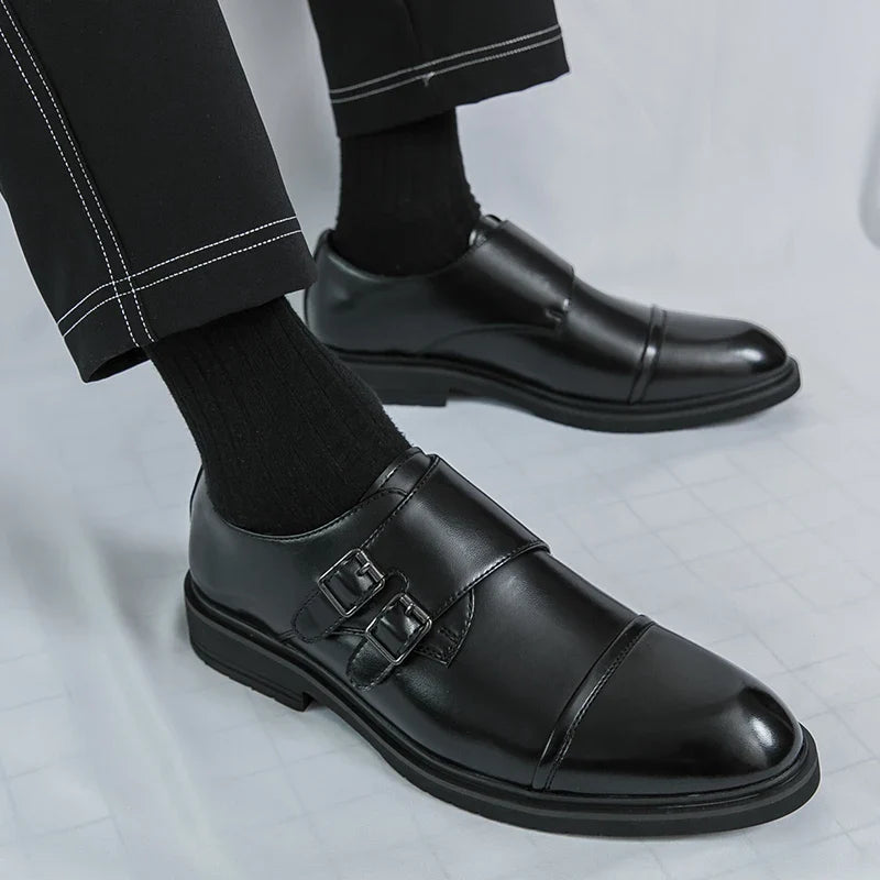 Zapatos de cuero genuino Mansford