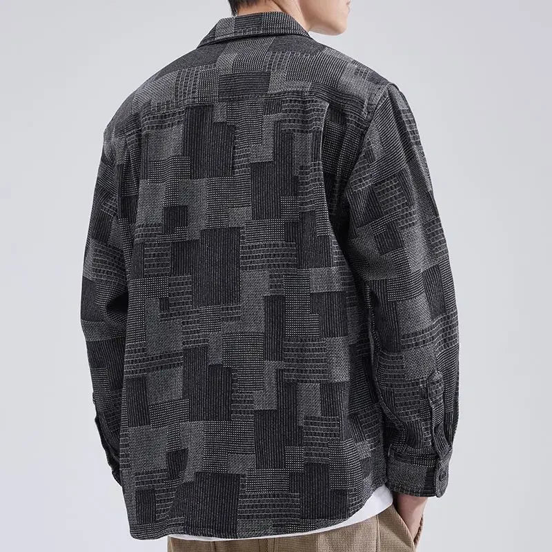 Camisa de patchwork Henricks