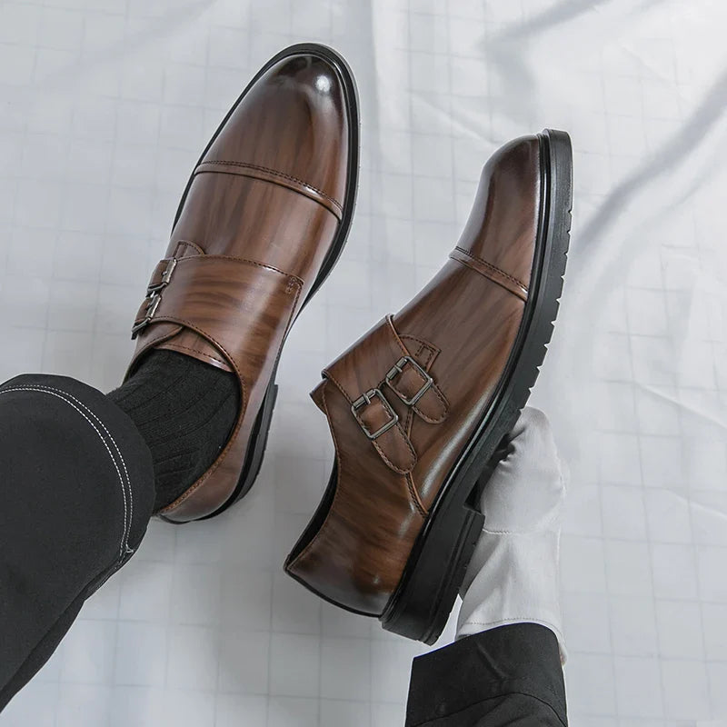 Zapatos de cuero genuino Mansford