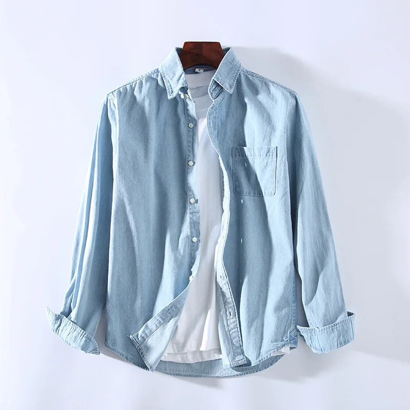 Camisa clásica de mezclilla Jamerson