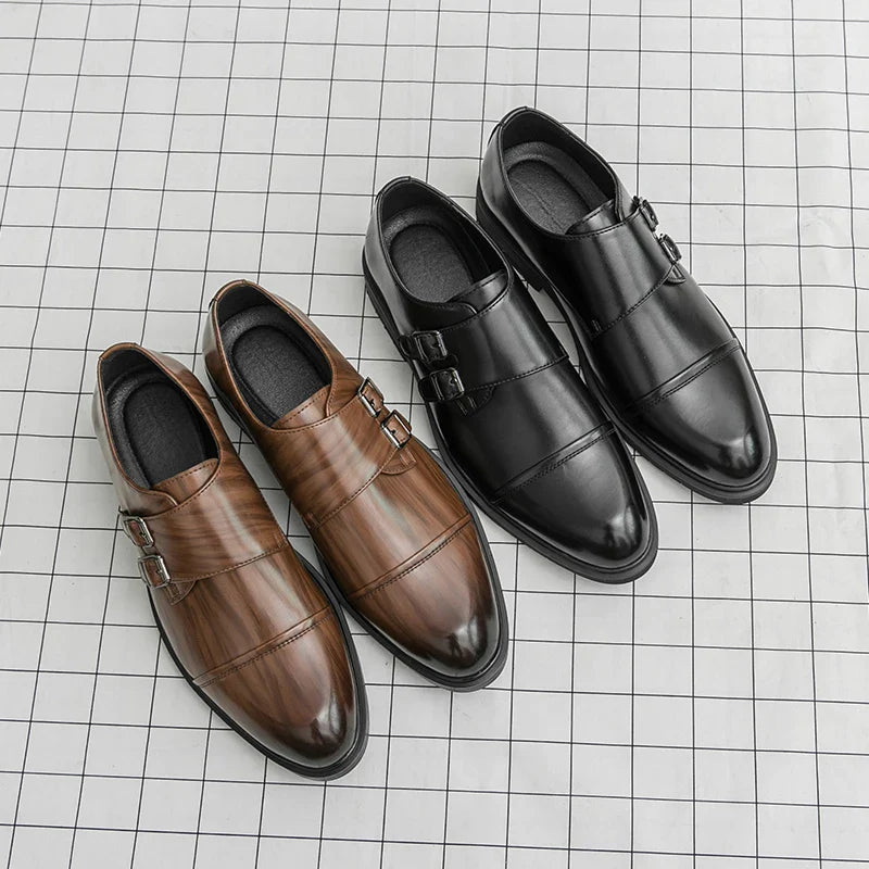 Zapatos de cuero genuino Mansford
