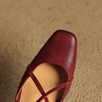 Tacones de cuero Marcello