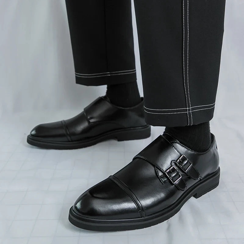 Zapatos de cuero genuino Mansford