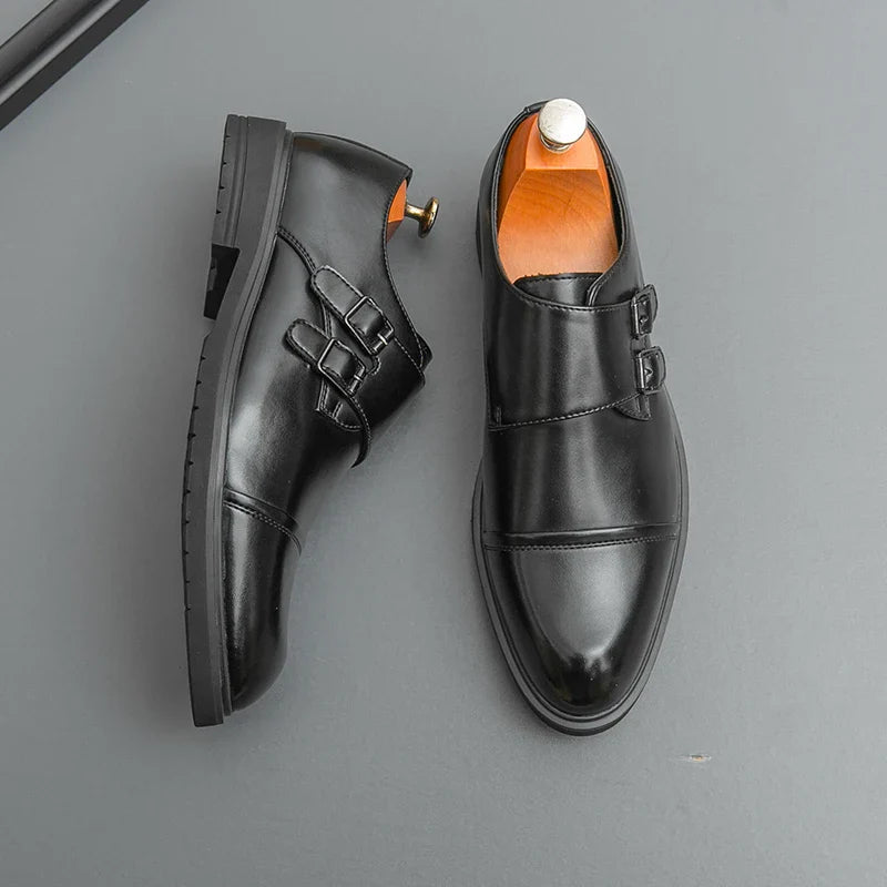 Zapatos de cuero genuino Mansford
