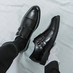 Zapatos de cuero genuino Mansford
