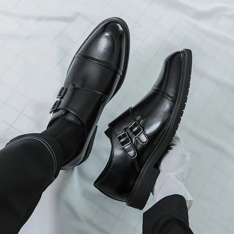 Zapatos de cuero genuino Mansford