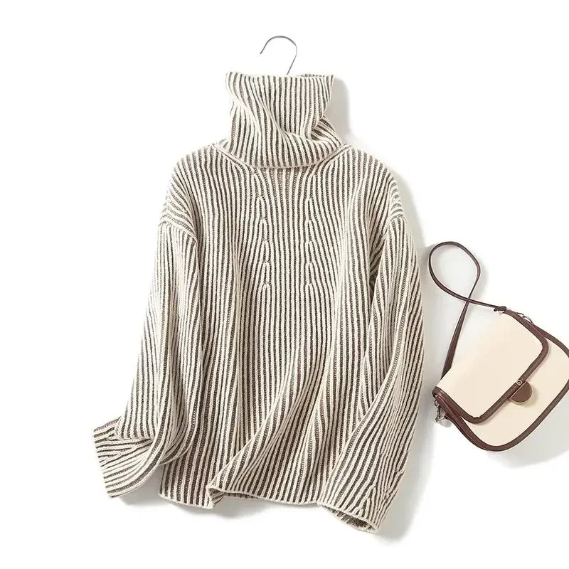Norae Knit Turtleneck Sweater – Brondals