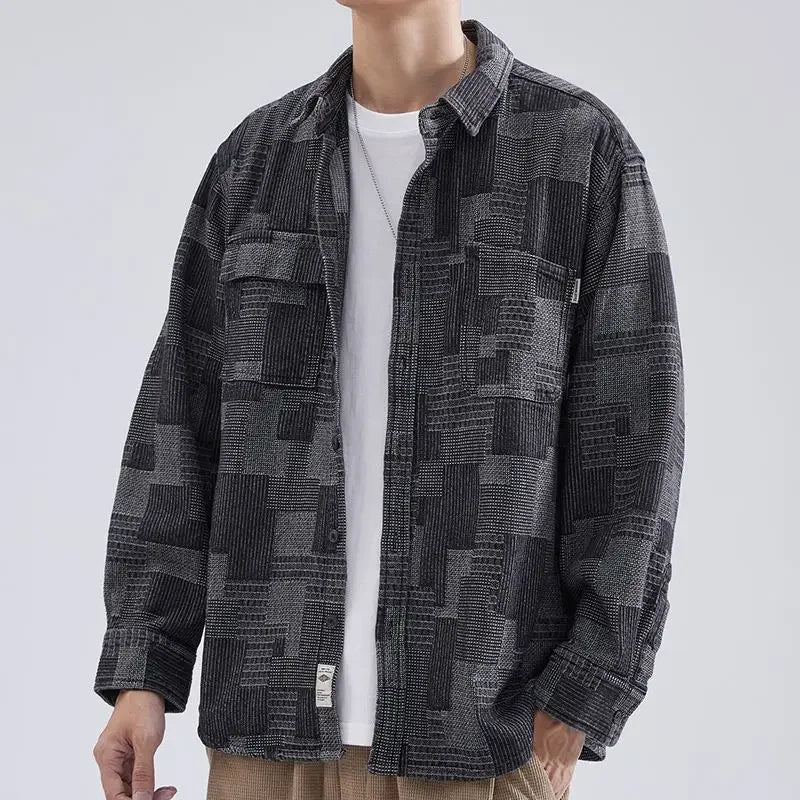 Camisa de patchwork Henricks