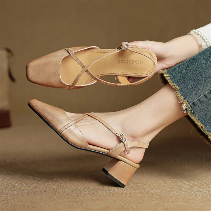 Marcello Leather Heels