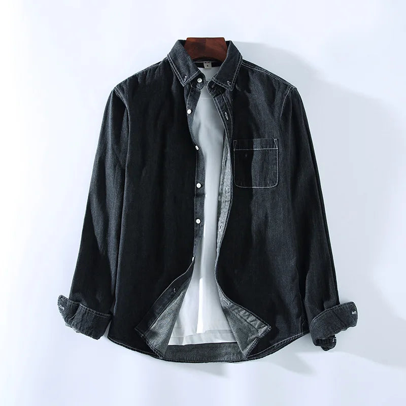 Camisa clásica de mezclilla Jamerson