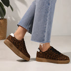 Sienna Leopard Low Top Sneaker - Brown - women's sneakers - Brondals - Image 4