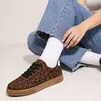 Sienna Leopard Low Top Sneaker - Brown - leopard print - Brondals - Image 5