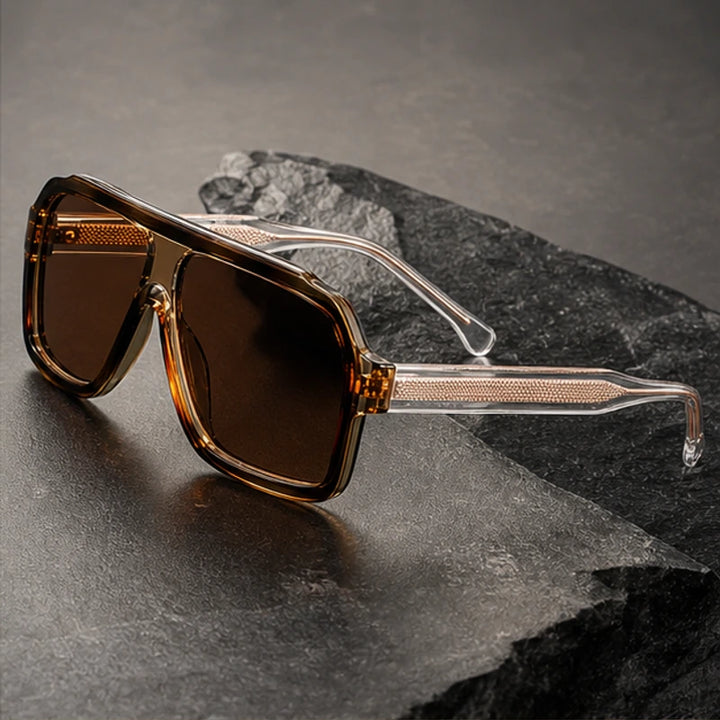 Certra Retro Sunglasses - Bronze - Sunglasses - Brondals - Image 1