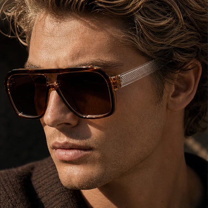 Certra Retro Sunglasses - Bronze - aviator style - Brondals - Image 7