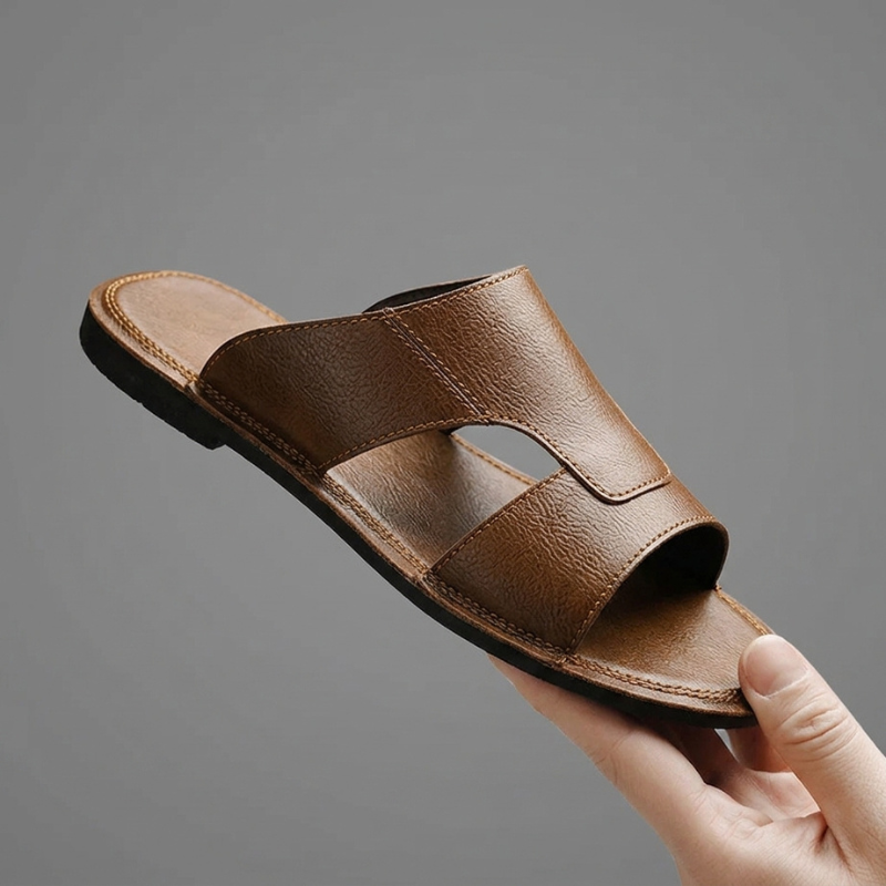 Marco Devani Genuine Leather Sandals - leather sandals - Brondals - Image 3