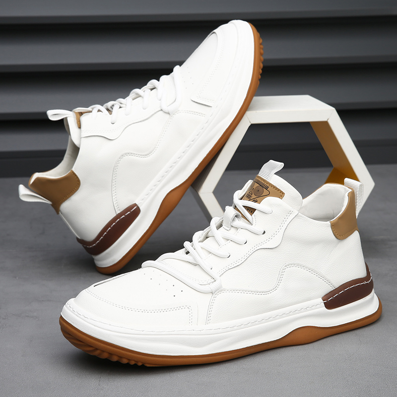 Dellava Italian Genuine Leather Sneakers - handcrafted shoes - Brondals - Image 6