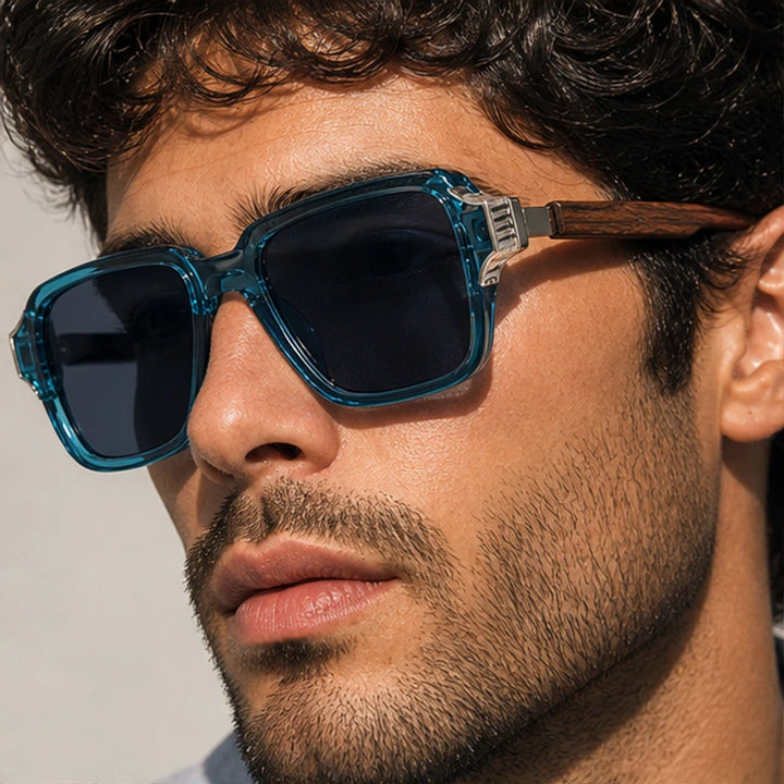 Belgravia Retro Sunglasses - Ocean - retro sunglasses - Brondals - Image 3