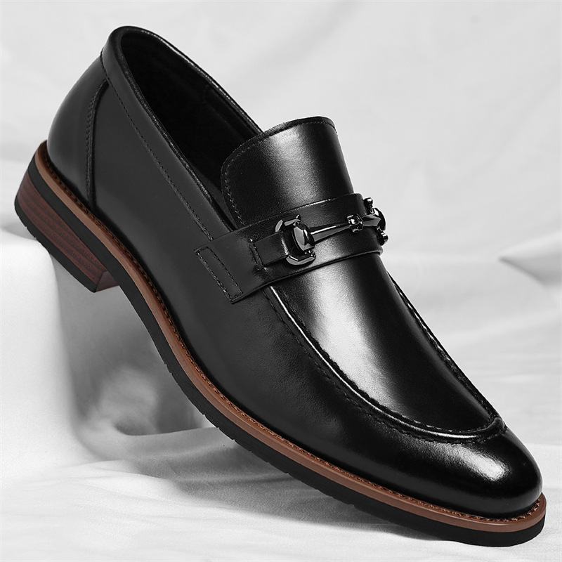 Marcello Italian Leather Loafers - mens footwear - Brondals - Image 6