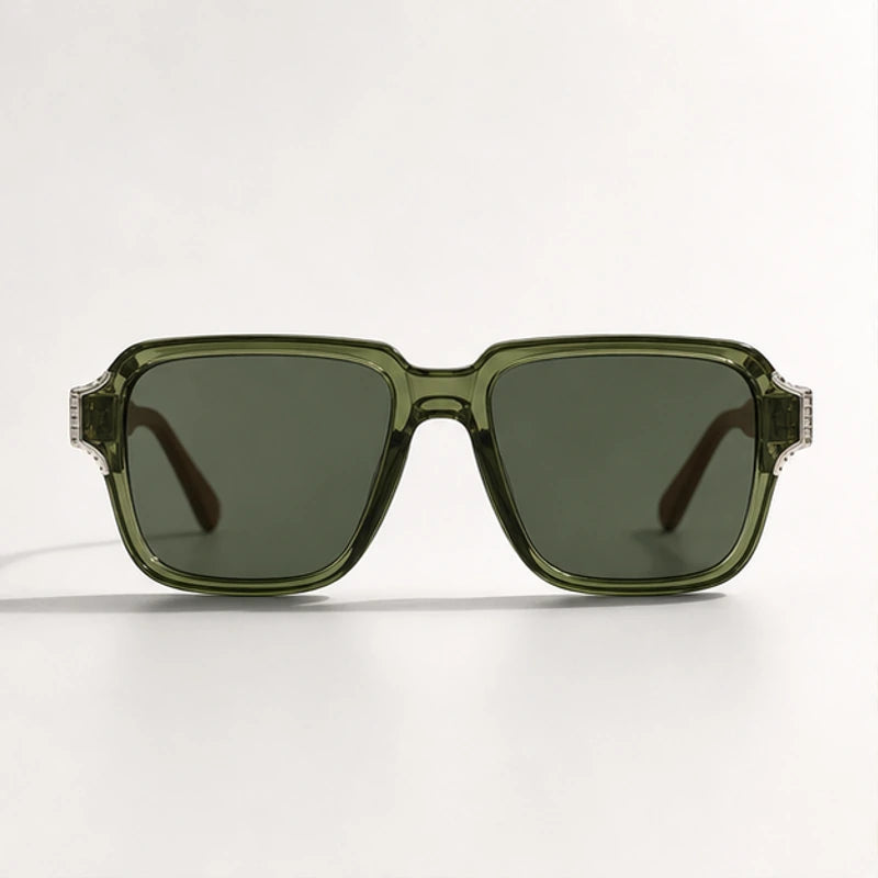 Belgravia Retro Sunglasses - Forest - sunglasses - Brondals - Image 2
