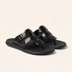 Lariva Leather Sandals - Black - Shoes - Brondals - Image 1